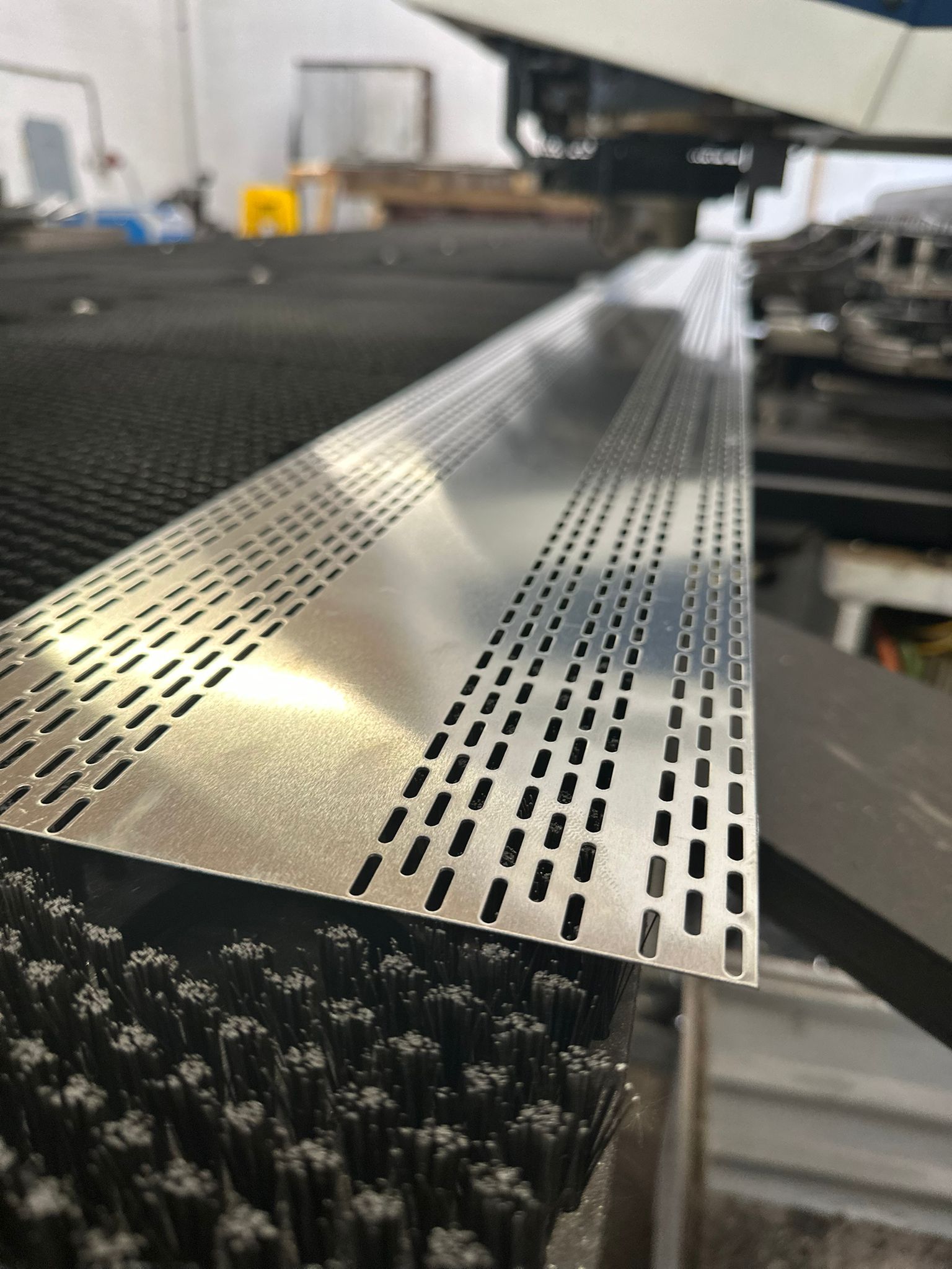 Punching Components on the TruPunch 3000 at Grenville Engineering 