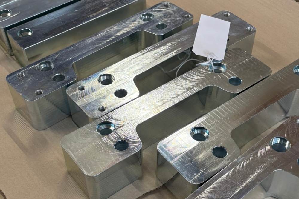 Machined Parts from the Hurco Machine at Grenville Engineering 