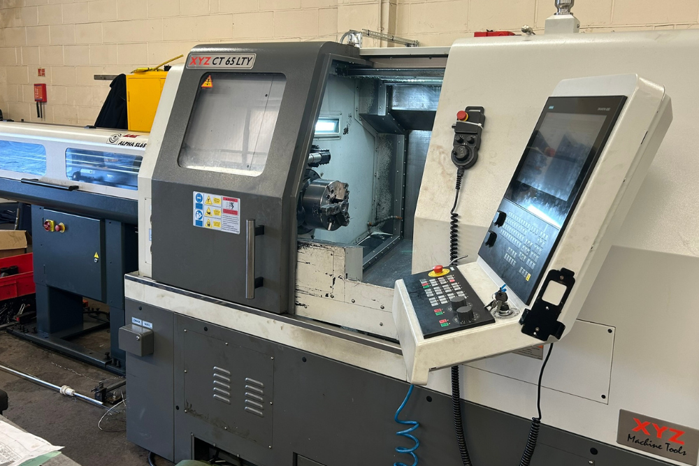 XYZ Machine at Grenville Engineering 