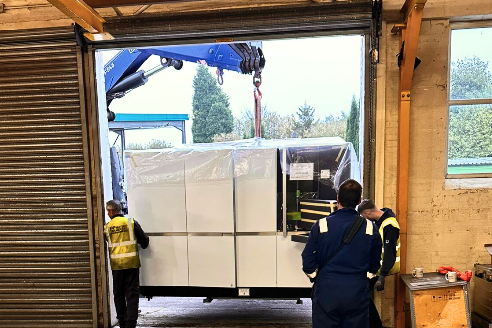 TRUMPF TruLaser 3030 fibre laser installed at Grenville Engineering with new high power cutting capability.