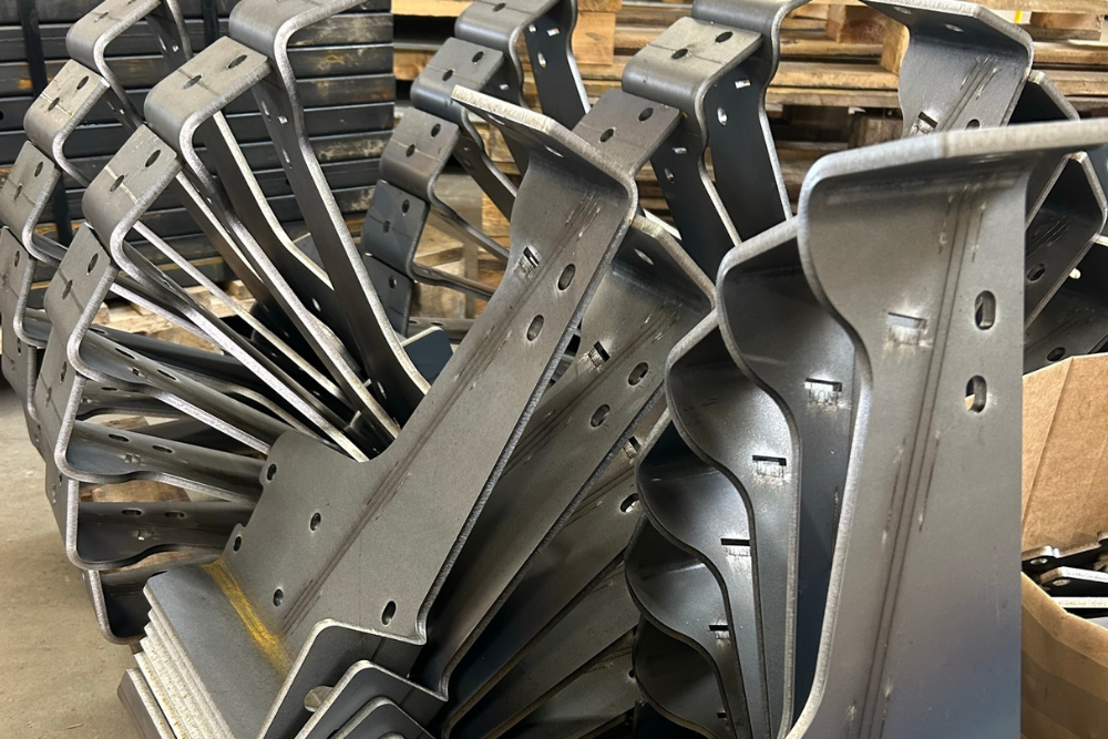 steel fabricated components used in earth moving equipment manufacturing