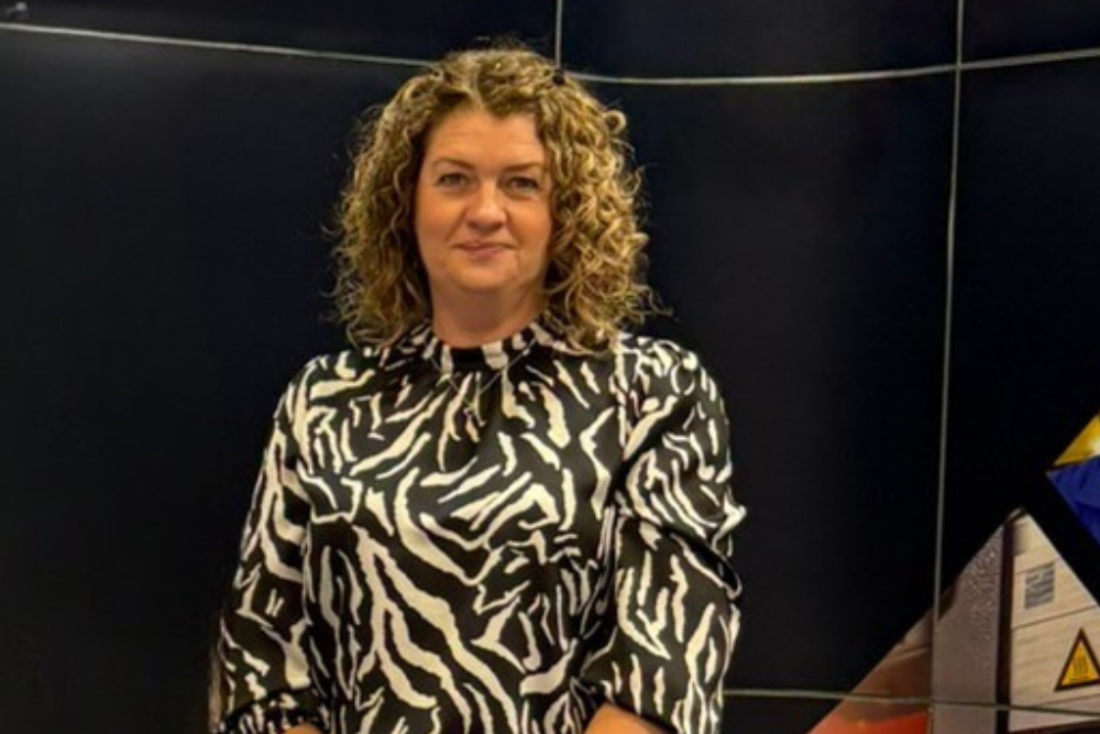 Helen Marketing Manager promoting Grenville Engineering metal fabrication services