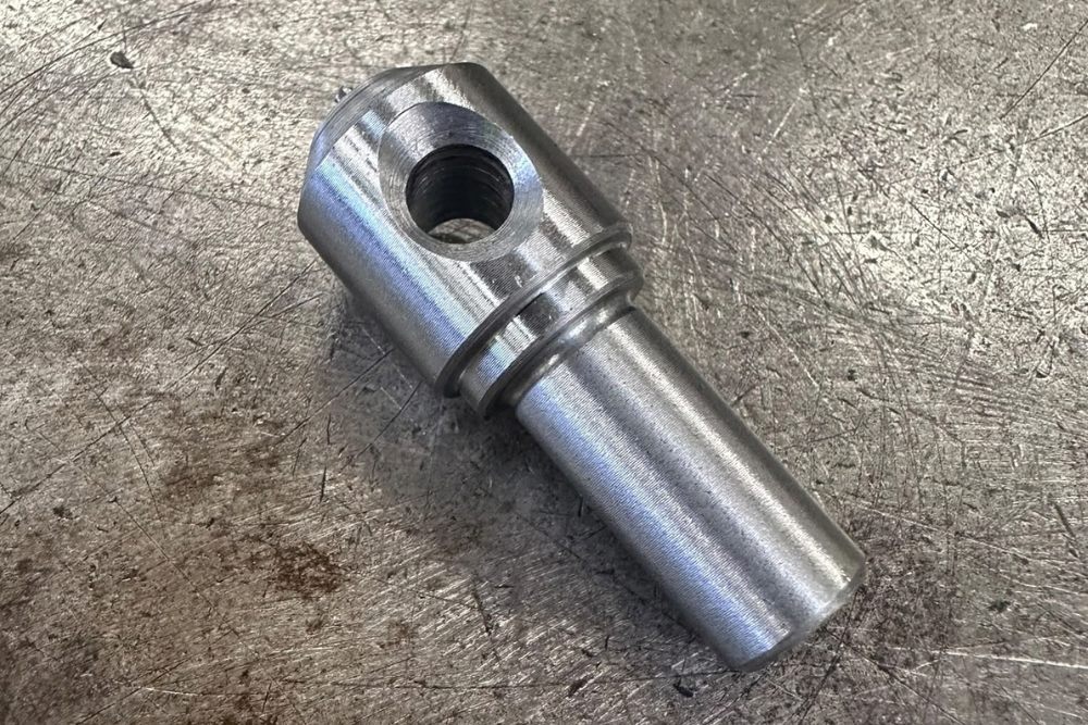 a metal turned component